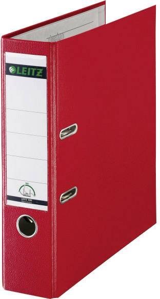 Segregator Leitz 1010 10105025 DIN A4 czerwony - obrazek 1