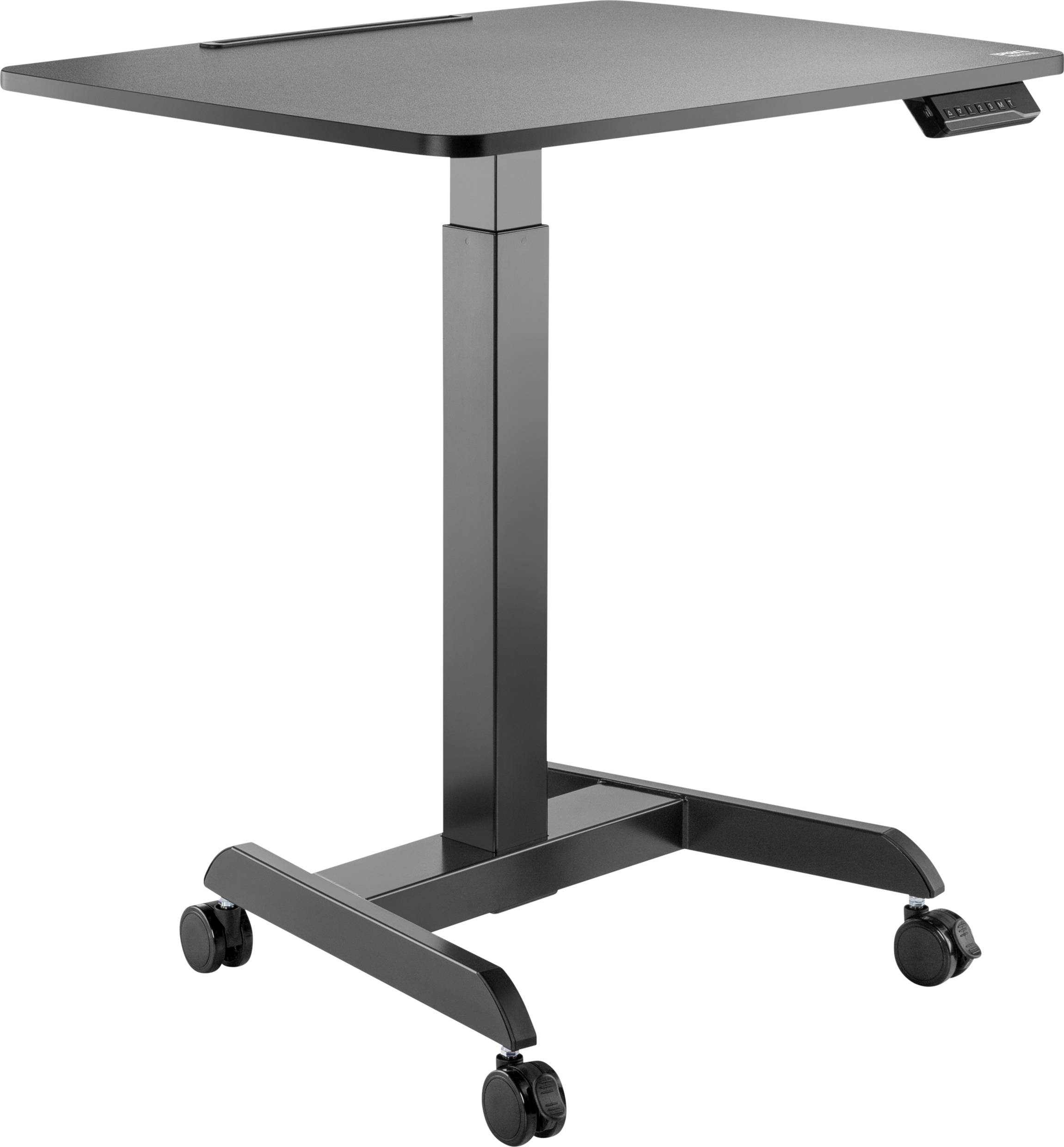 Stolik SpeaKa Professional SP-SSW-300 regulacja wysokości (S x G) 80 cm x 60 cm czarny - obrazek 1