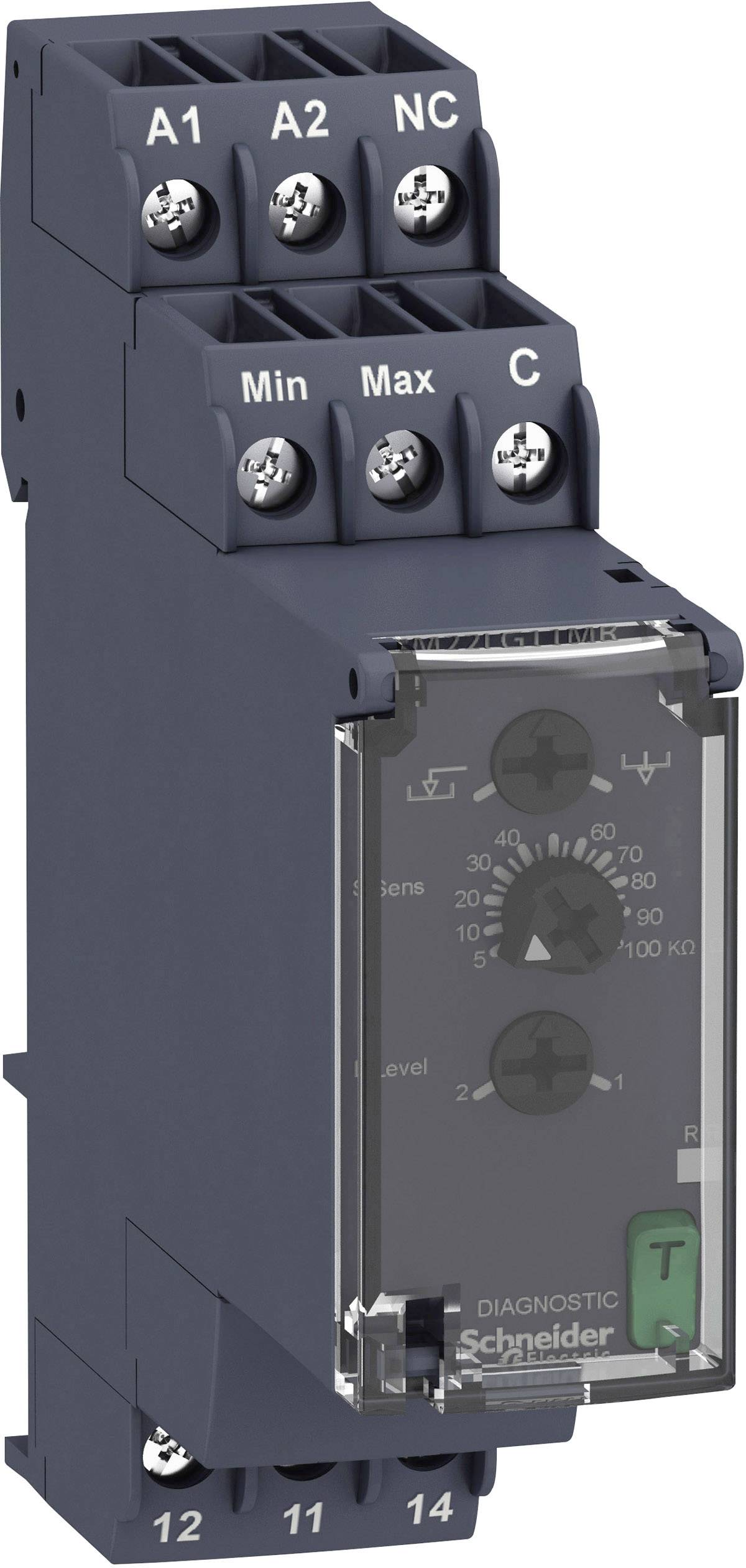 Schneider Electric Przekaźnik monitorujący 1 zestyk przełączny 1 szt. RM22LG11MR monitorowanie poziomu cieczy (ciecze pr - obrazek 1