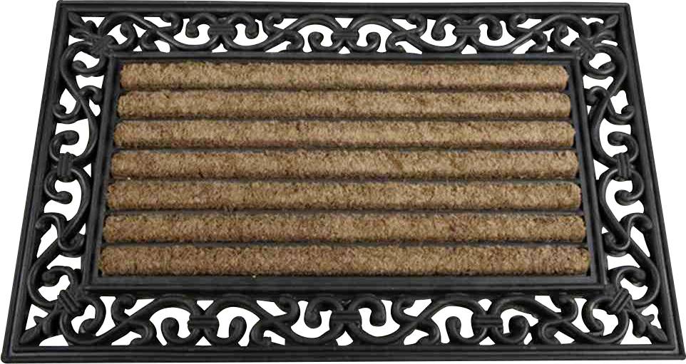 Siena Garden 3691441076 Gummimatte Impalla Wycieraczka (D x S) 75 cm x 45 cm czarny, beżowy - obrazek 1