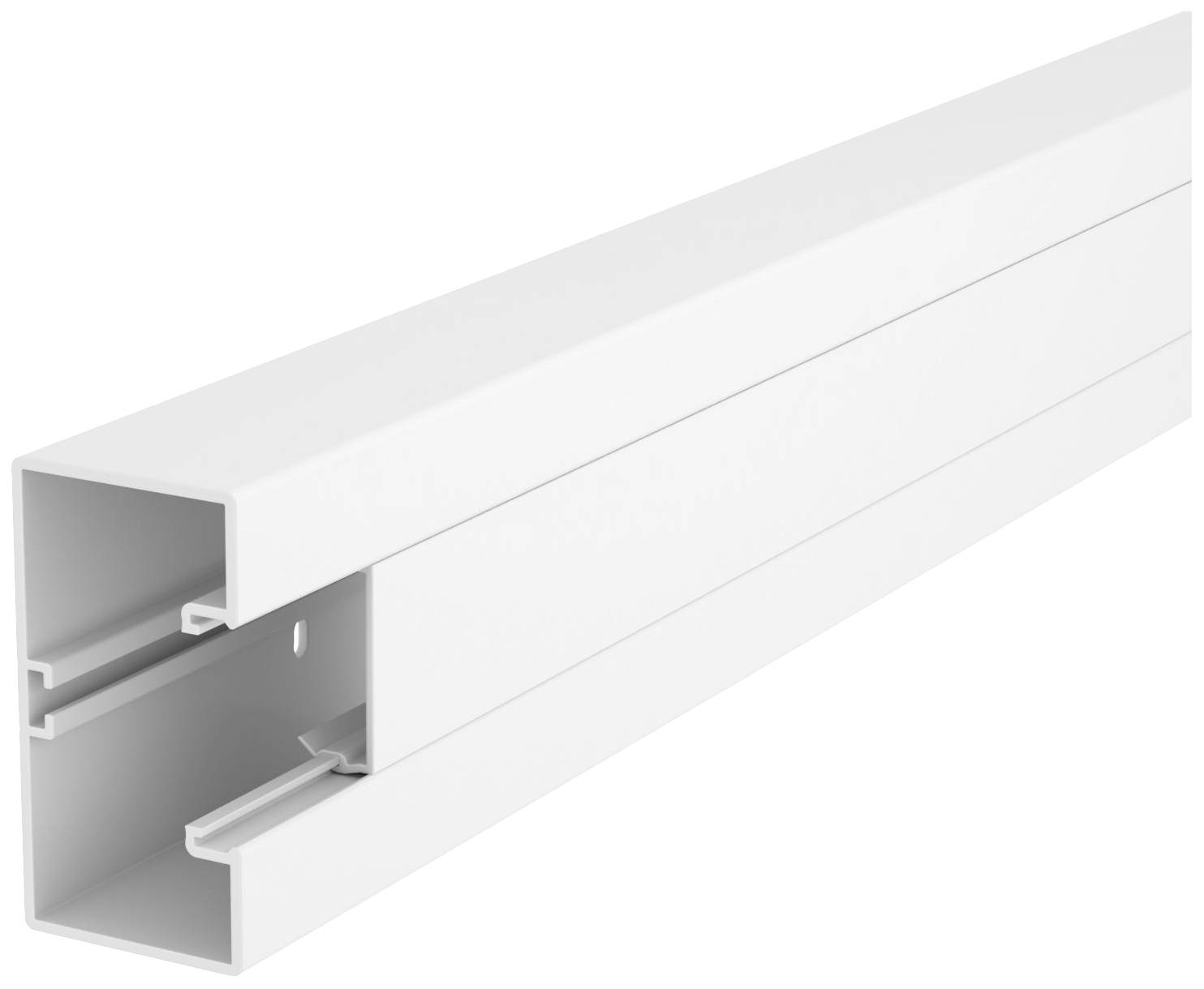 Kanał instalacyjny urządzenia OBO Rapid 45-2 1-zuegig GK-531 OBO Bettermann, 6113000, czysty biały, (D x S) 2000 mm x 10 - obrazek 1