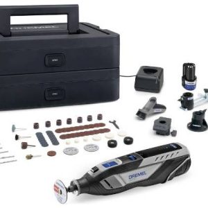 Dremel 8250-5/65 Platinum+ Box 12V F0138250JF Narzędzie wielofunkcyjne zaw. 2 akumulatory 12 V 2 Ah Ilość dołączonych ba Dremel 8250-5/65 Platinum+ Box 12V F0138250JF Narzędzie wielofunkcyjne zaw. 2 akumulatory 12 V 2 Ah Ilość dołączonych ba