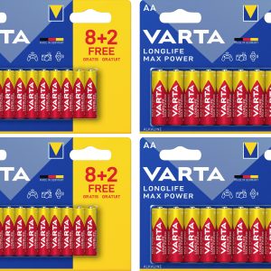 Zestaw baterii AA, AAA Varta, 1 zest. Zestaw baterii AA, AAA Varta, 1 zest.