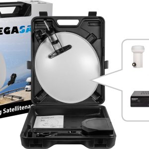 Campingowy system satelitarny z odbiornikiem MegaSat 9101628 1 szt. Campingowy system satelitarny z odbiornikiem MegaSat 9101628 1 szt.