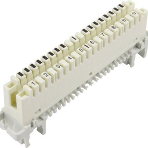 Moduł złącza LSA Plus 2 10 żył podwójnych 93014c1019 biały Zawartość: 1 szt. Moduł złącza LSA Plus 2 10 żył podwójnych 93014c1019 biały Zawartość: 1 szt.