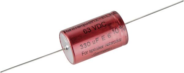 Kondensator elektrolityczny częstotliwości, 330 uF, 63 V/DC, +5%