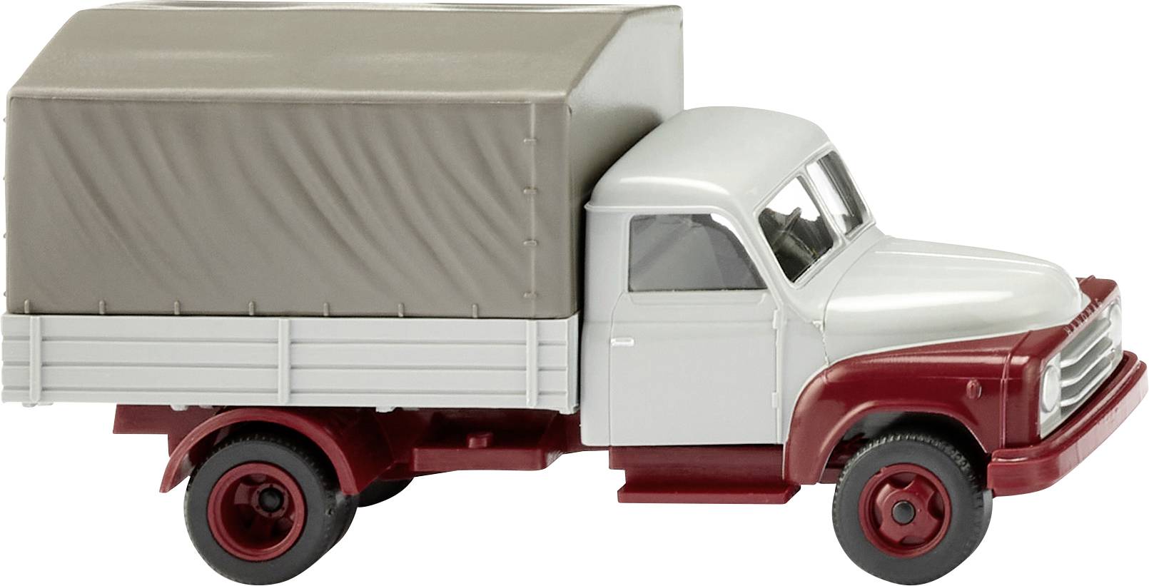 Wiking 034504 H0 Model ciężarówki Hanomag Platforma L 28 - okno szare - obrazek 1
