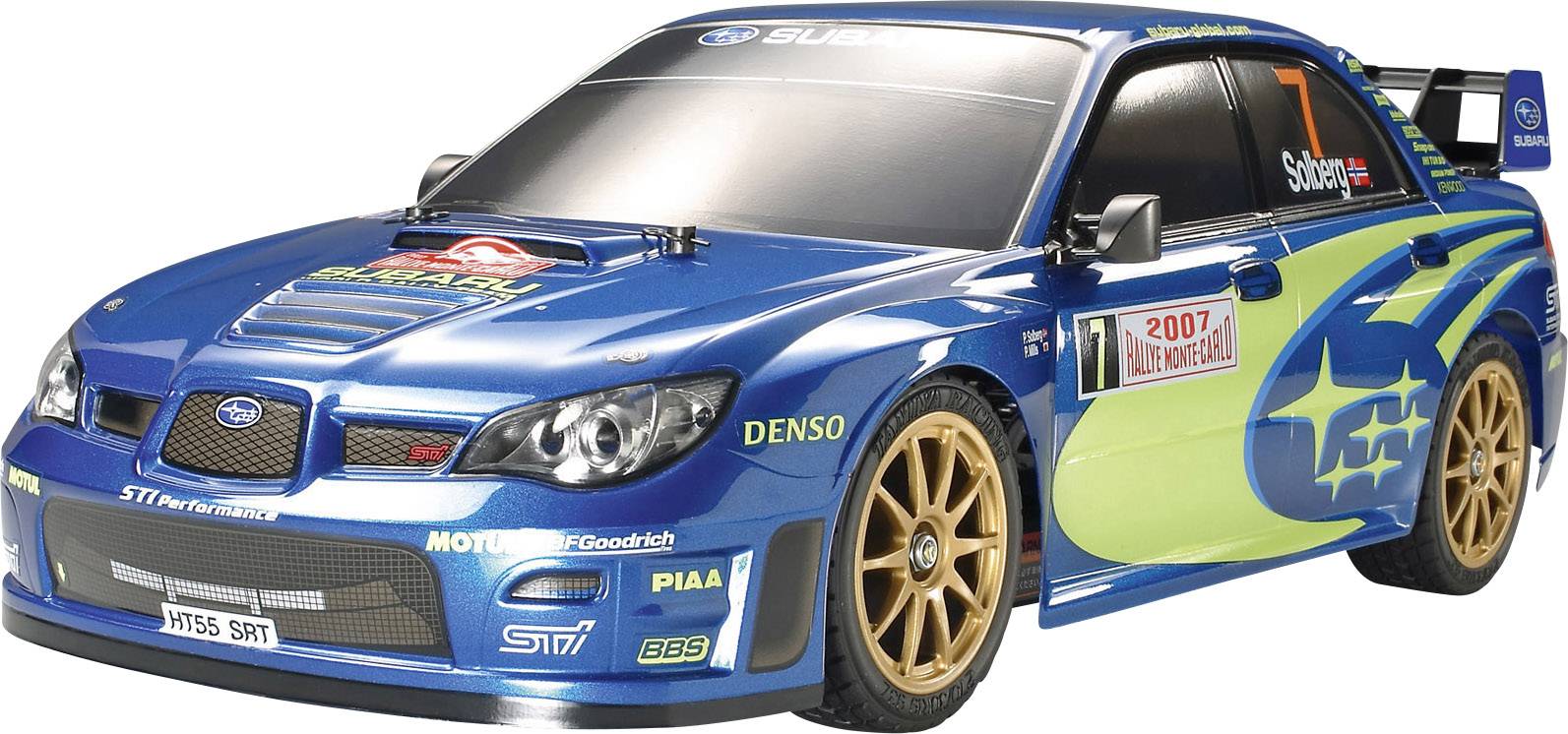 Tamiya 51289 1:10 Karoseria Subaru Impreza WRC 2007 187 mm nielakierowana, niepocięta - obrazek 1