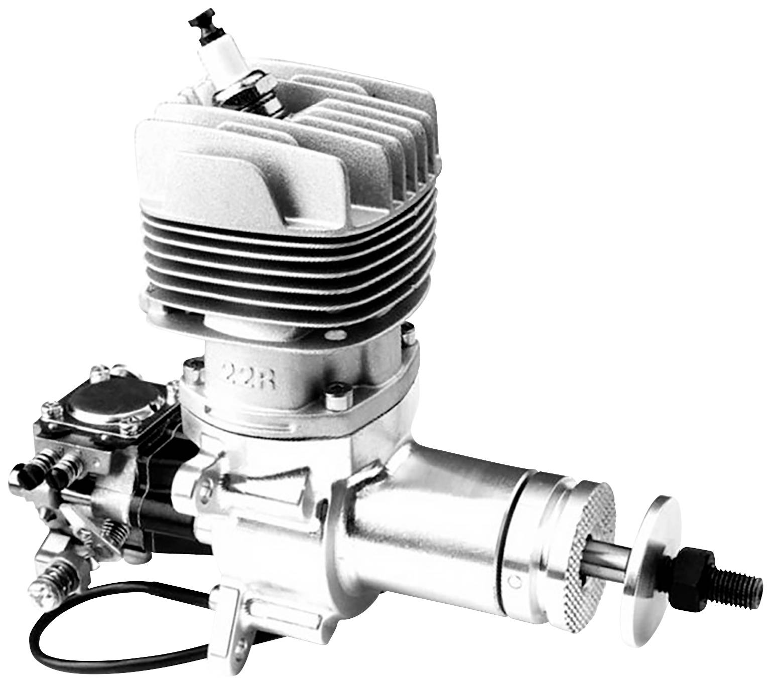 Pichler Modellbau CRRCpro GP22R Benzynowy Silnik dwusuwowy do modeli samolotów 22 cm³ 2.6 KM zaw. zapłon elektroniczny - obrazek 1