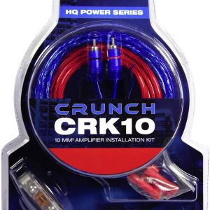 Zestaw do podpięcia wzmacniacza Car HiFi 10 mm² Crunch CRK10 Zestaw do podpięcia wzmacniacza Car HiFi 10 mm² Crunch CRK10