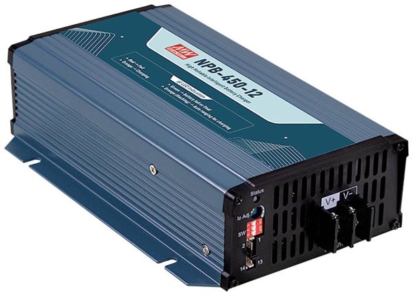 Ładowarka do akumulatorów MEAN WELL NPB-450-24NFC 24 V 13.50 A