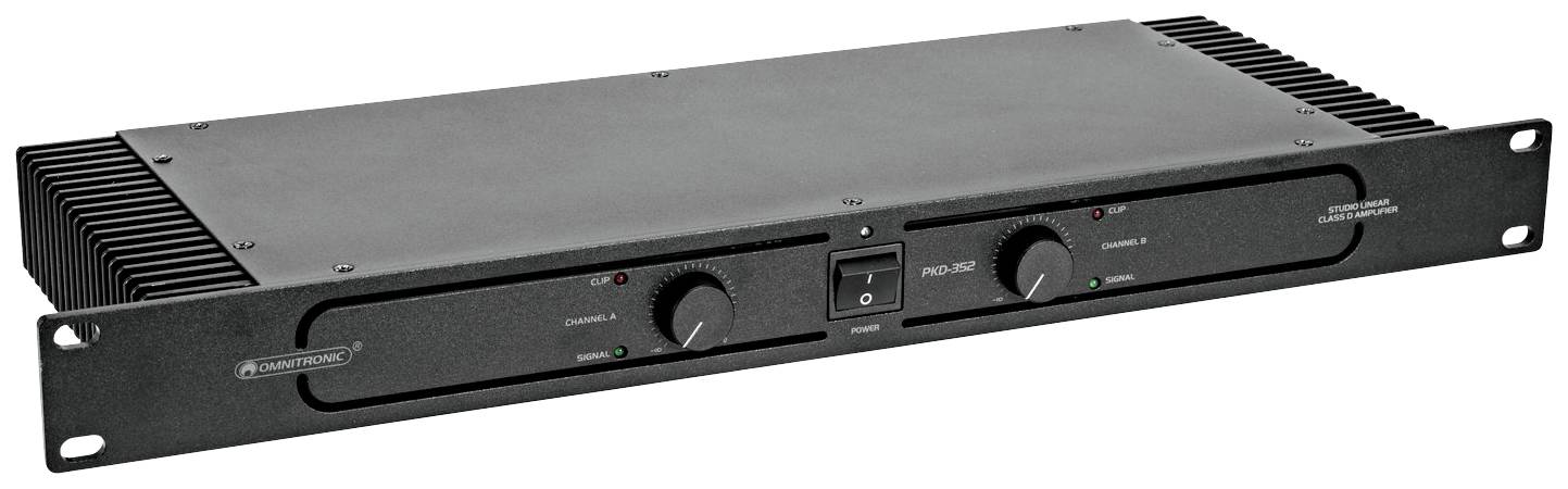 Stereofoniczny wzmacniacz mocy Omnitronic PKD-352 - obrazek 1