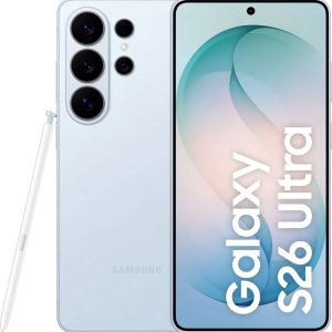 Samsung Galaxy S26 Ultra Smartfon Dual-SIM 1 TB 17.5 cm (6.9 cal) 200 MPx Android™ 16 niebieski Samsung Galaxy S26 Ultra Smartfon Dual-SIM 1 TB 17.5 cm (6.9 cal) 200 MPx Android™ 16 niebieski