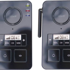 Domofon beprzewodowy m-e modern-electronics FS 2.1, kompletny zestaw, Kolor producenta: czarny Domofon beprzewodowy m-e modern-electronics FS 2.1, kompletny zestaw, Kolor producenta: czarny
