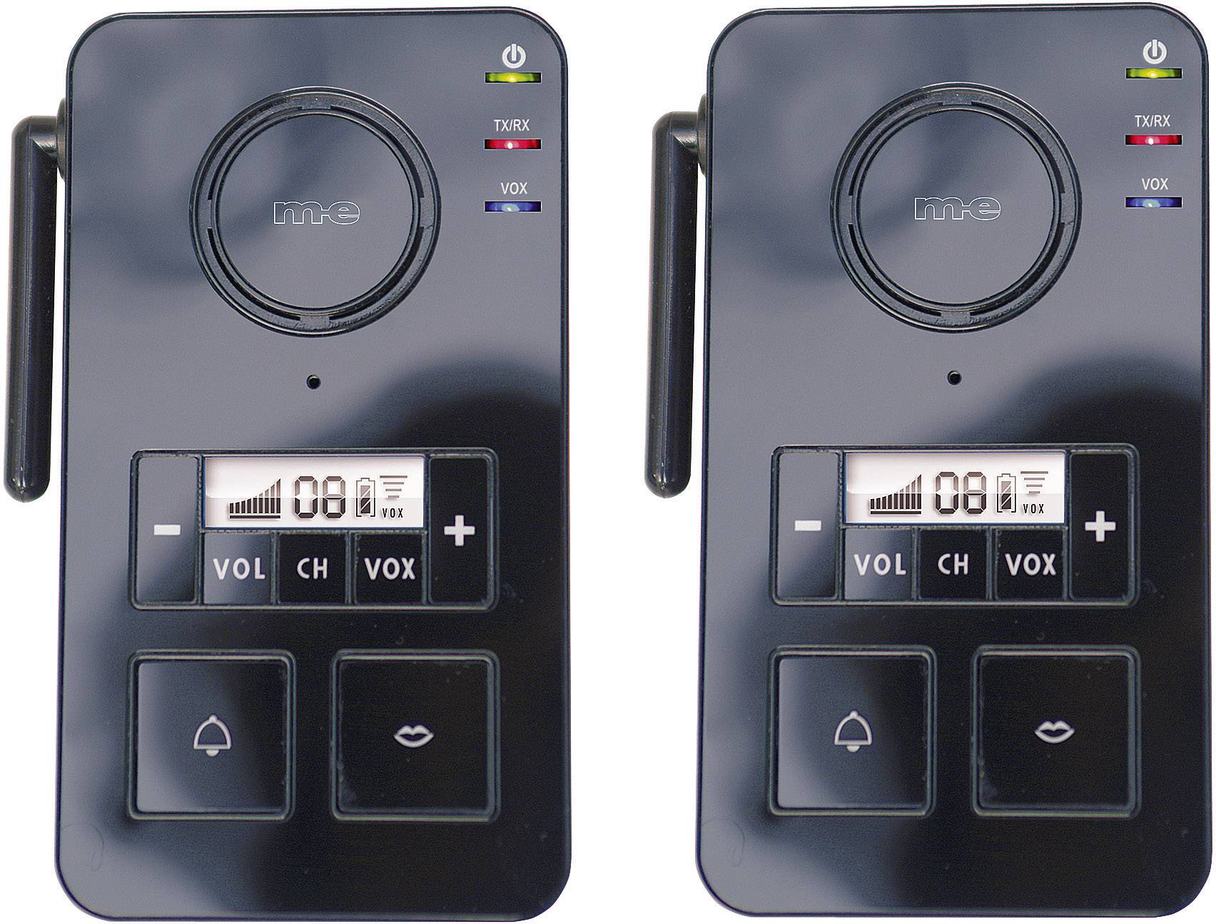 Domofon beprzewodowy m-e modern-electronics FS 2.1, kompletny zestaw, Kolor producenta: czarny - obrazek 1