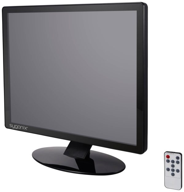 Sygonix SY-6180358 Monitor nadzorujący LCD EEK: E (A – G) 48.26 cm 19 cal 1280 x 1024 px czarny