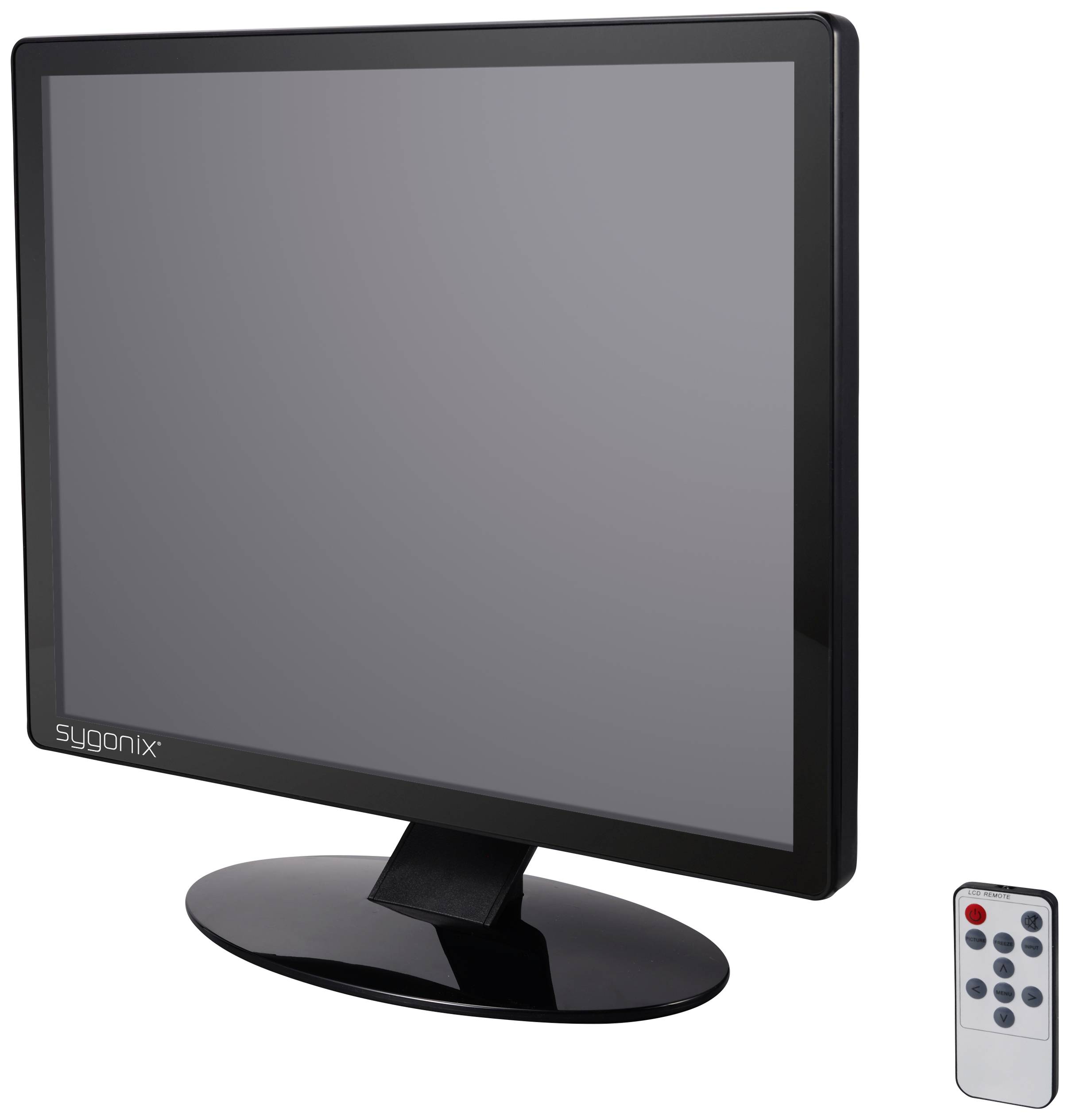 Sygonix SY-6180358 Monitor nadzorujący LCD EEK: E (A - G) 48.26 cm 19 cal 1280 x 1024 px czarny - obrazek 1