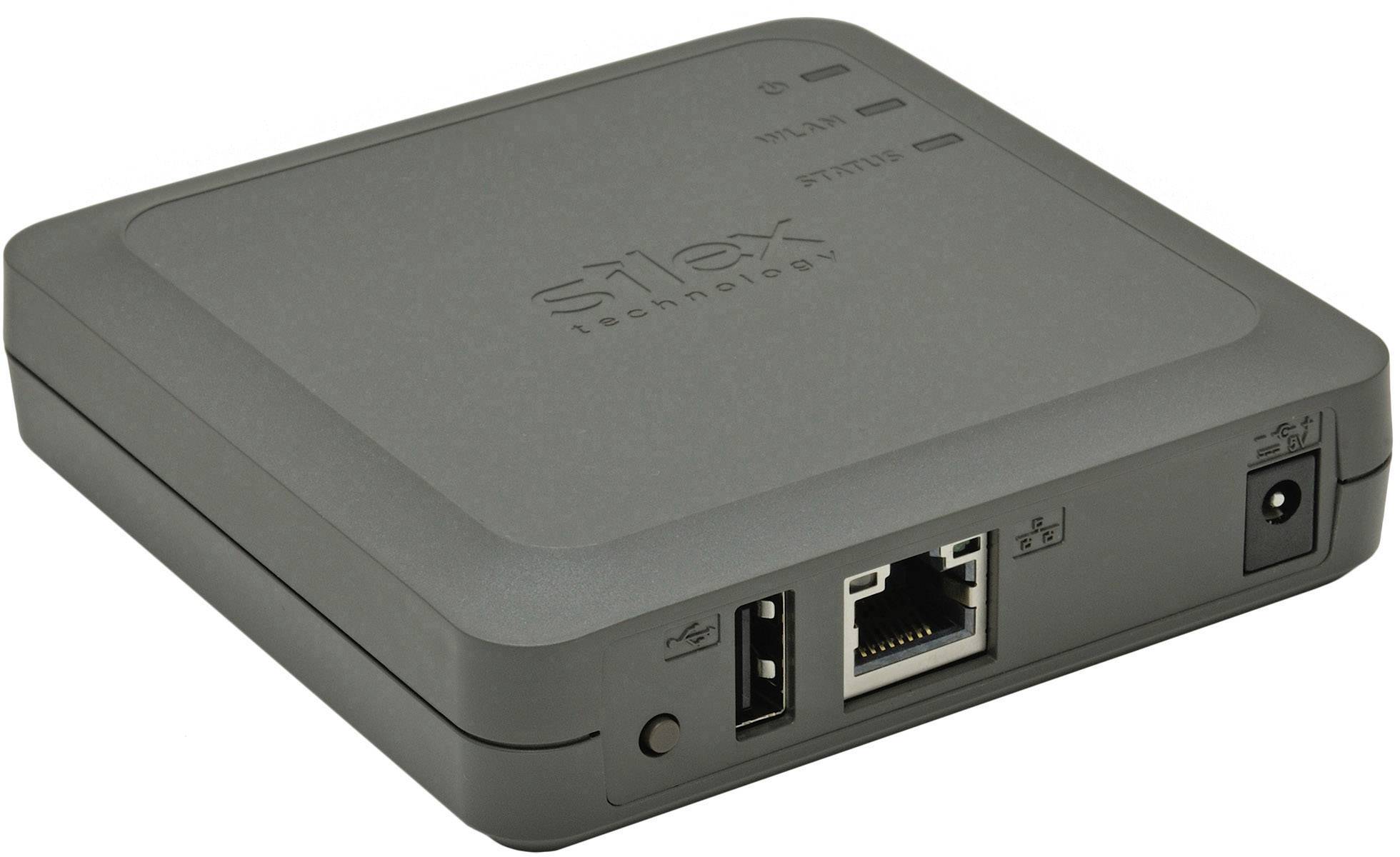 Silex Technology DS-520AN Serwer USB WLAN Gigabit-LAN (1 Gbit/s), USB 2.0, Wi-Fi 4 (IEEE 802.11 n/g/b/a) - obrazek 1