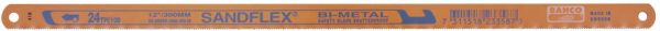 Brzeszczot do cięcia ręcznego Sandflex bimetal 300mm 24 Zpz, 5 szt. Bahco 3906-300-24-5P Liczba zębów:24