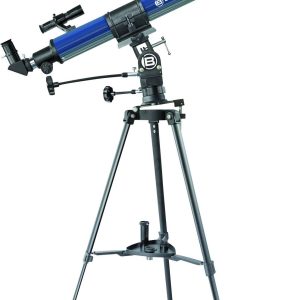 Bresser Optik 70/900 EL Teleskop soczewkowy równikowy achromatyczna Powiększenie 45 do 225 x Bresser Optik 70/900 EL Teleskop soczewkowy równikowy achromatyczna Powiększenie 45 do 225 x