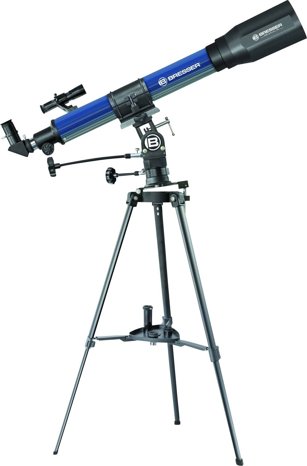 Bresser Optik 70/900 EL Teleskop soczewkowy równikowy achromatyczna Powiększenie 45 do 225 x - obrazek 1
