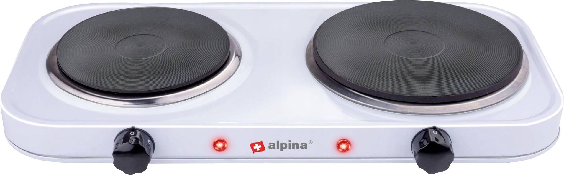 Podwójna kuchenka elektryczna Alpina Switzerland 871125226527 - obrazek 1