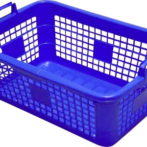 Kwadratowy kosz na bieliznę 80 l, 80 cm, niebieski Kwadratowy kosz na bieliznę 80 l, 80 cm, niebieski
