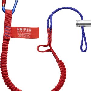 Knipex 00 50 12 T BK KNIPEX 00 50 12 T BK Linka bezpieczeństwa z karabińczykiem stałym do zabezpieczania narzędzi przed Knipex 00 50 12 T BK KNIPEX 00 50 12 T BK Linka bezpieczeństwa z karabińczykiem stałym do zabezpieczania narzędzi przed
