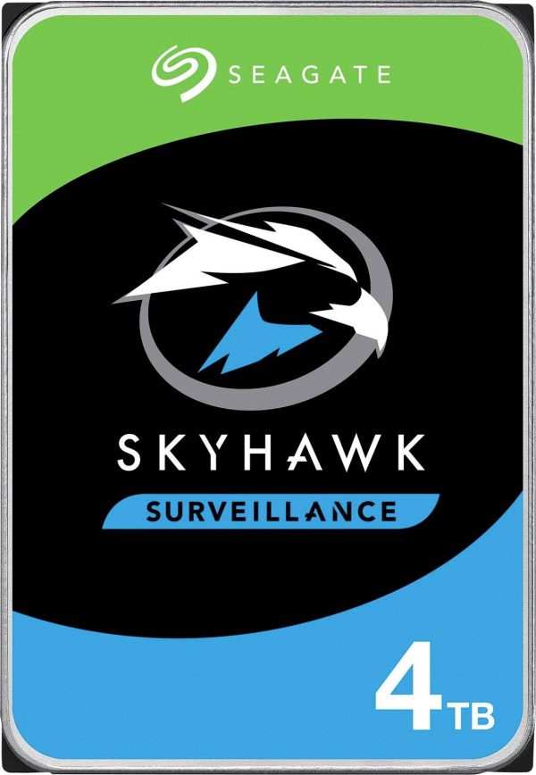Seagate SkyHawk™ 4 TB Dysk twardy wewnętrzny, 3,5” (8,9 cm) SATA III ST4000VX016 Opakowanie zastępcze