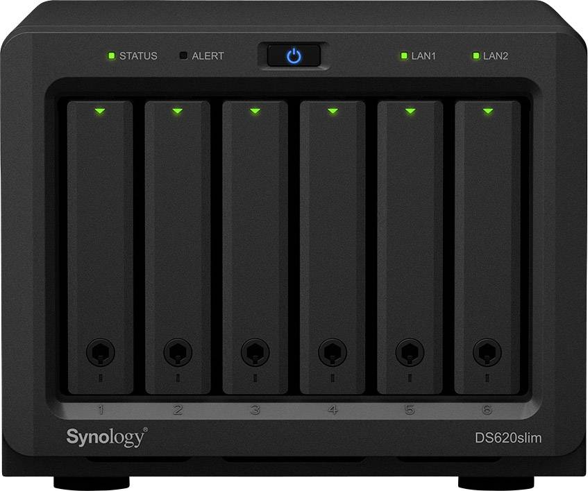 Synology DiskStation DS620slim Obudowa serwera NAS 6 Bay DS620slim - obrazek 1