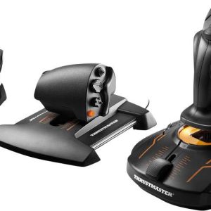Thrustmaster T16000M FCS Flight Pack Joystick do symulatorów lotu USB PC czarny zawiera pedały, z suwakiem Thrustmaster T16000M FCS Flight Pack Joystick do symulatorów lotu USB PC czarny zawiera pedały, z suwakiem