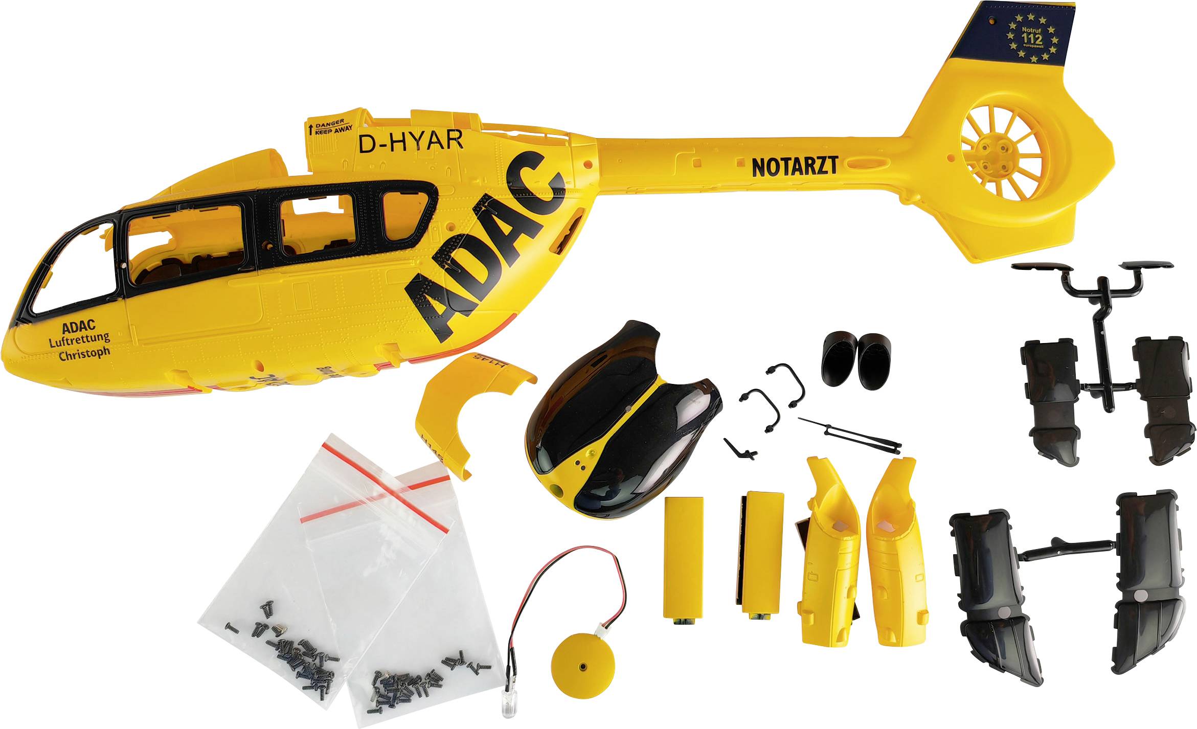 Kabina Amewi 057-25333-11 ADAC H145 - obrazek 1