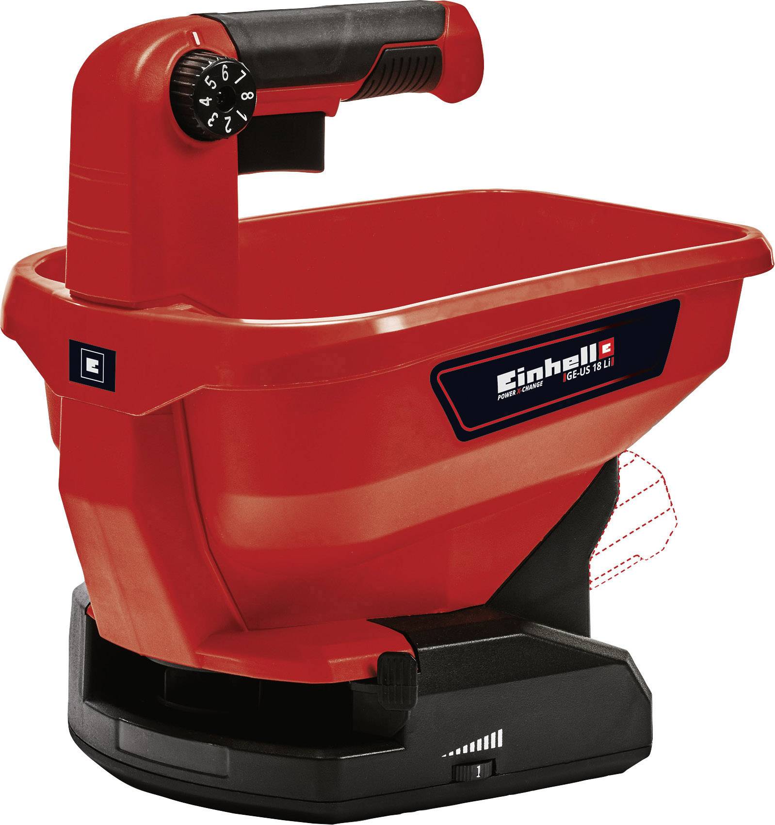 Rozrzutnik ręczny Einhell Power X-Change GE-US 18 Li-Solo 3415410, 3.3 l, 268 mm, 1.24 kg - obrazek 1