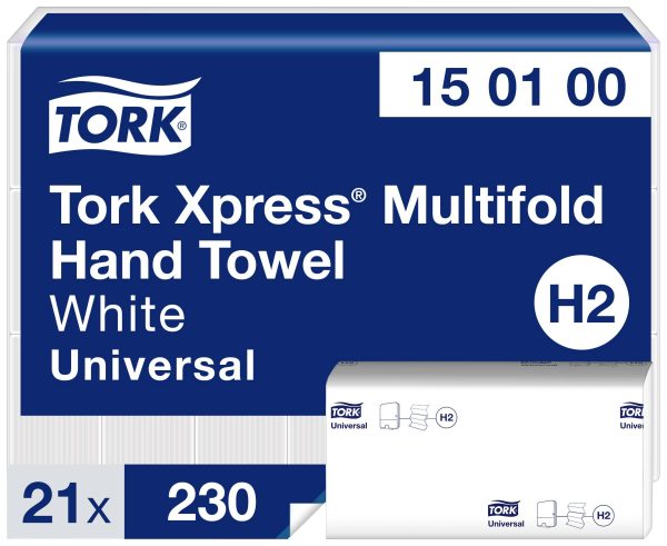 TORK 150100 Ręczniki papierowe biały 21 szt.