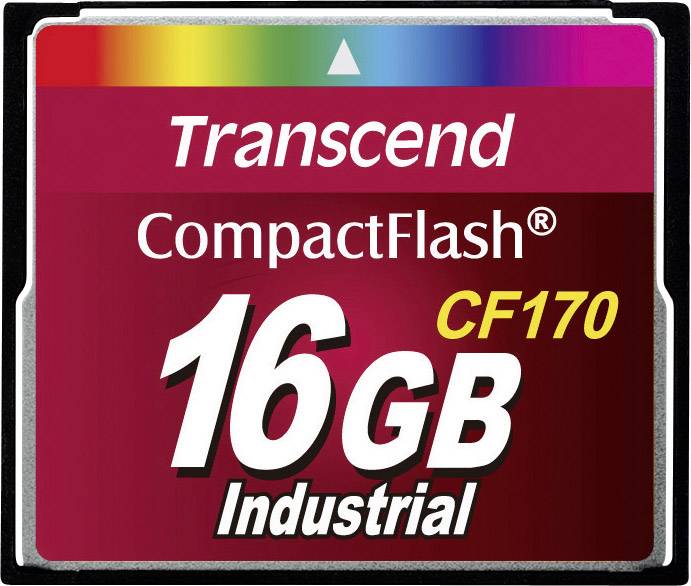 Karta pamięci CF Transcend TS16GCF170, 16 GB, 90 MB/s / 38 MB/s - obrazek 1