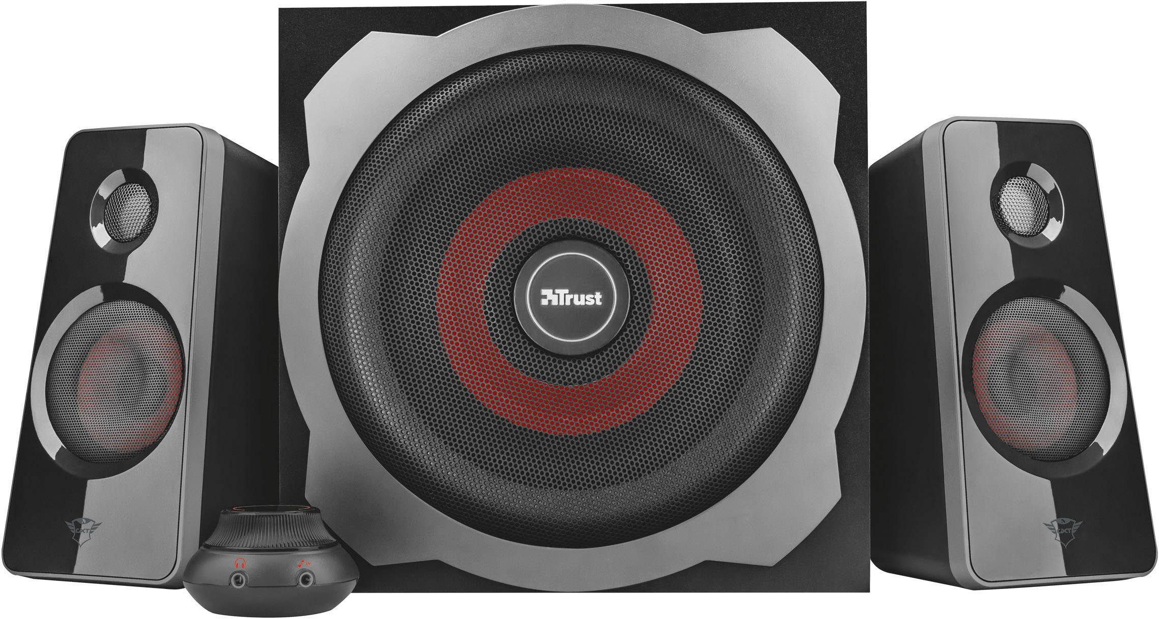 Głośnik PC Trust GTX38 Ultimate Bass 2.1 przewodowa 60 W czarny - obrazek 1