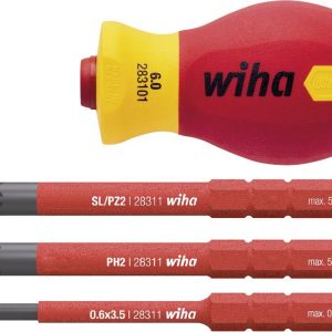 Wiha SB 2831-0101 VDE Uchwyt wymienny Średnica uchwytu: 34 mm Pasuje do: Wiha Torque, Wiha slimBit Wiha SB 2831-0101 VDE Uchwyt wymienny Średnica uchwytu: 34 mm Pasuje do: Wiha Torque, Wiha slimBit