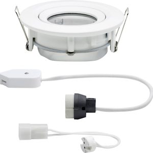 Lampa łazienkowa do zabudowy Paulmann 93661 35 W GU10, GU5.3 IP65 230 V aluminium, cynk biały (matowy) Lampa łazienkowa do zabudowy Paulmann 93661 35 W GU10, GU5.3 IP65 230 V aluminium, cynk biały (matowy)