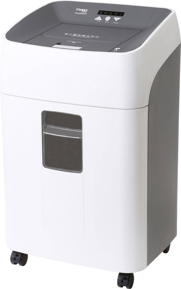 Dahle ShredMATIC 35314 Niszczarka 300 ark. Cięcie na drobne elem. P-4 40 l Niszczy także płyty CD, karty kredytowe, zszy