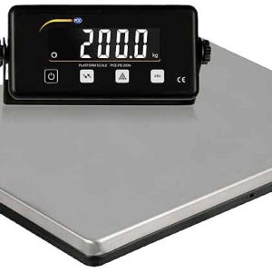 PCE Instruments Waga platformowa PCE-PB 200N Zakres pomiaru maks. 200 kg Podziałka 100 g bateryjne, z sieci elektrycznej