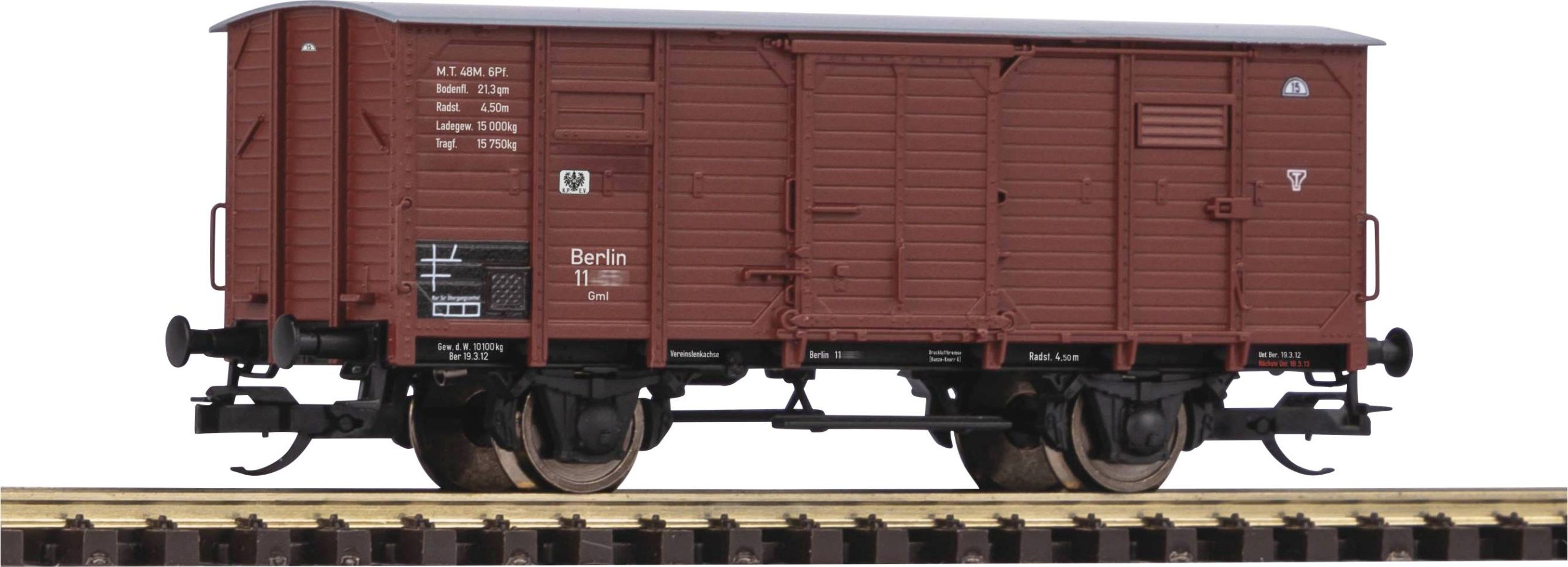 Piko TT 47774 TT Wagon towarowy kryty KPEV - obrazek 1