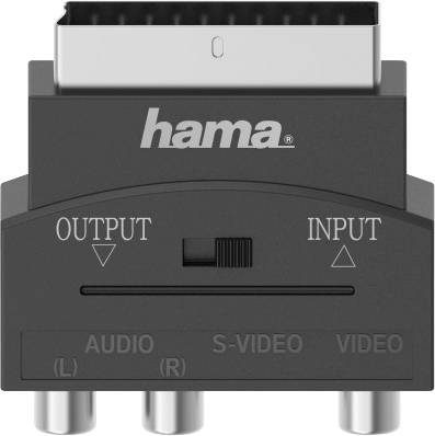 Audio/Video adapter Hama 00205268, S-Video, RCA/Cinch - obrazek 1