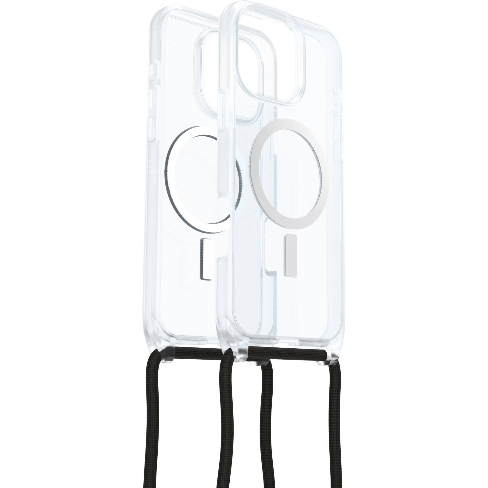 Otterbox Łańcuch do smartfona Apple iPhone 16 Pro Max przeźroczysty Ładowarka indukcyjna, Z pętlą na ramię 77-96834 - obrazek 1