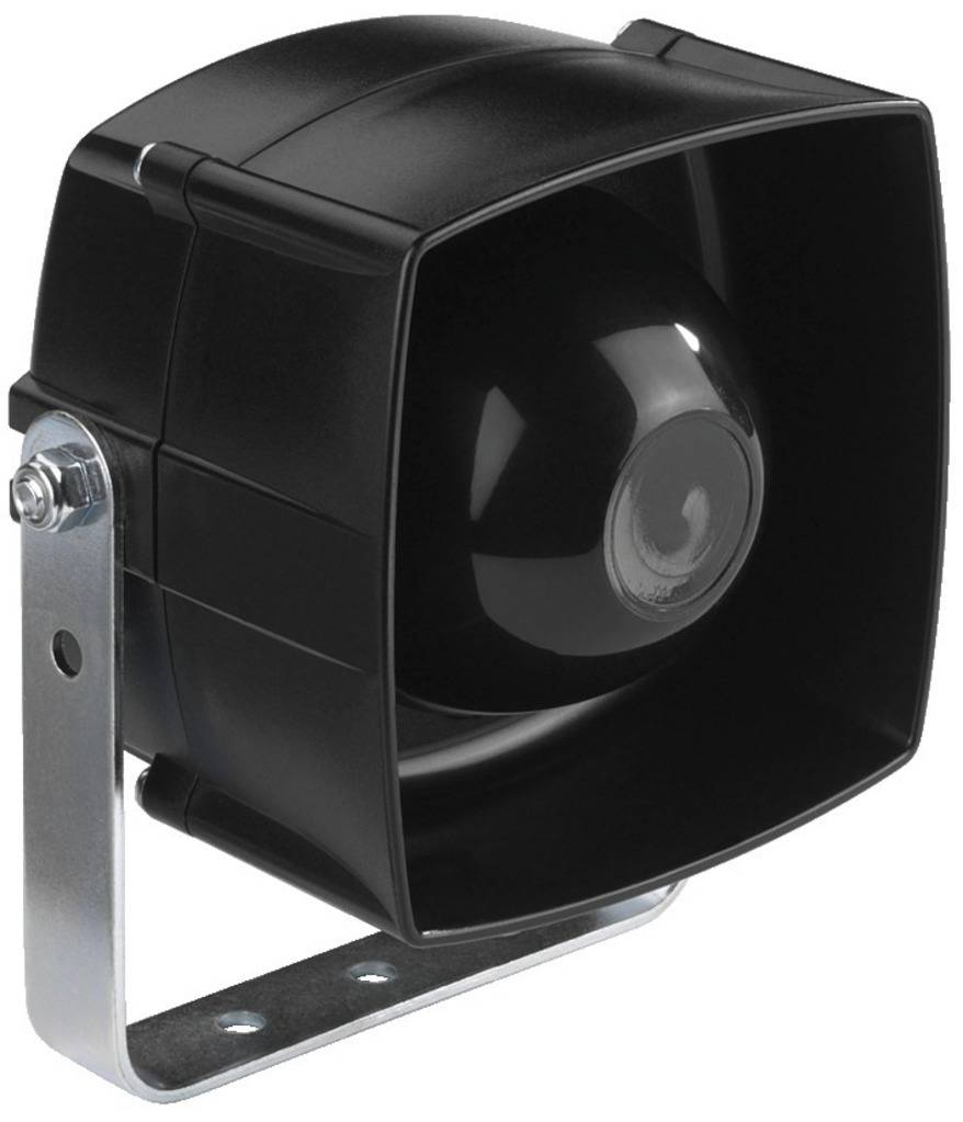 Megafon PA Monacor NR-254KS 25 W rubber black 1 szt. - obrazek 1