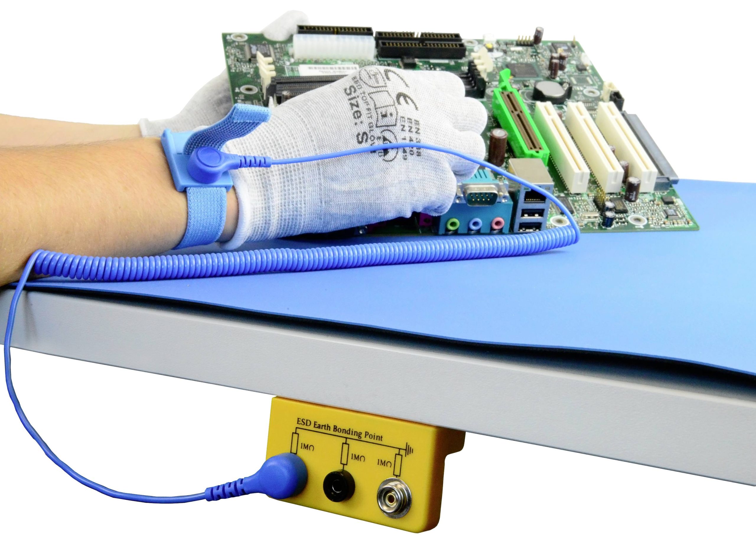Opaska ESD na nadgarstek Antistat 066-0055 - obrazek 1