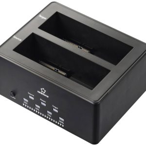 Renkforce RF-5576398 USB 3.2 Gen 1 SATA 2 Porty z funkcją klonowania, z funkcją usuwania