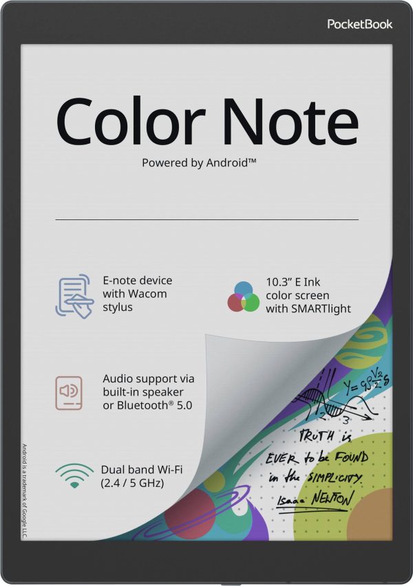 Czytnik eBook PocketBook PocketBook Color Note – Stormy Sea DACH 26.2 cm (10.3 cal) czarny