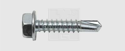 SWG 2114811910 Śruba samonawiercająca 4.8 mm 19 mm Nasadowa DIN 7504-K stal cynkowany 200 szt.