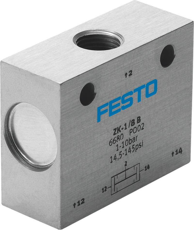 Zawór logiczny FESTO ZK-1/8-B 6680, 1 szt. - obrazek 1