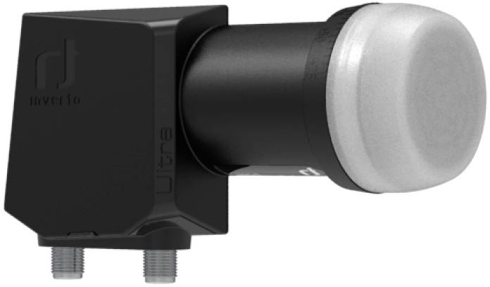 Inverto IDLT-SNL412-ULTRA-OPN Single-LNB Ilość uczestników: 1 Rozmiar zasilenia: 40 mm czarny - obrazek 1